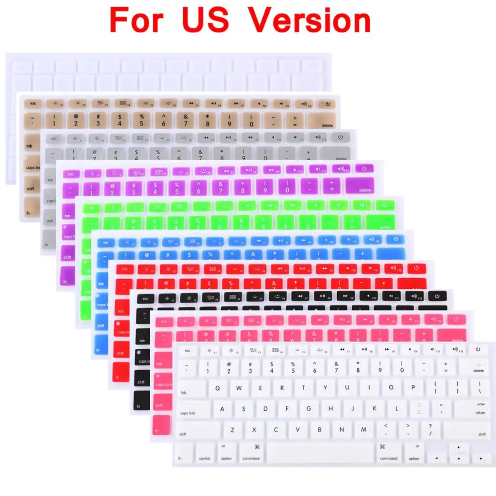 

US Version For Apple Macbook Retina 13.3" A1425 A1502 Keyboard Cover Protector skin