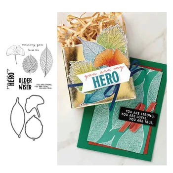 

Cutting Dies and Clear Stamps for DIY Scrapbooking Loyal Leaves Dies Cut Stencils Paper Crafts Making Photo Album Decoration