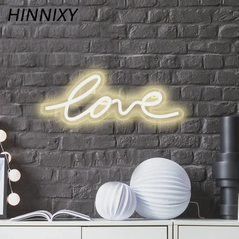 Hinnixy 45 стилей 3D неоновая лампа светодиодный ночник единорог слон вывеска для