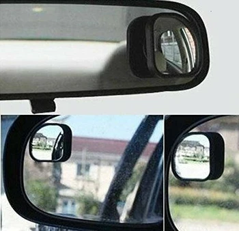 

Espejo X 2 Retrovisor Auxiliar Convexo ÁNGULO Muerto Coche Regulables Espejos