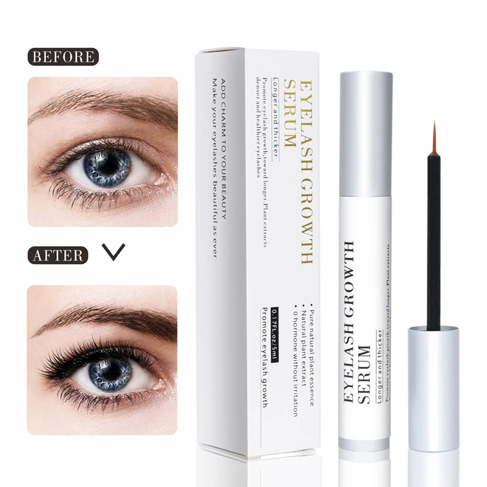 5ml Eyelash Growth Liquid Long Thick Enhancer Nourish Damaged Eyelashes Promote Rapid | Красота и здоровье