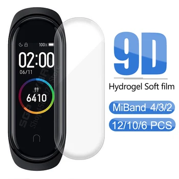 

12Pcs For Xiaomi Mi Band 4 3 2 Screen Protector Hydrogel Film For Xiaomi MiBand 4 3 2 Soft Protective TPU Full Cover Watch Film