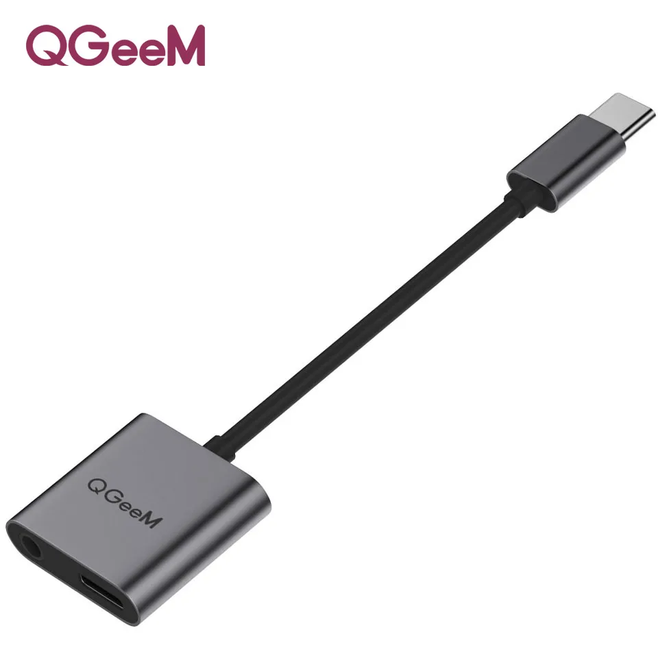 QGeeM USB C для Macbook Pro мульти-концентратор USB 3,1 de tipo C 3,0 концентратор HDMI PD адаптер для iPad Pro OTG de carga del divisor