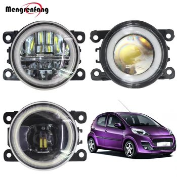

2 X Car Fog Light H11 LED Bulb Halo Ring Angel Eye Daytime Running Light DRL 12V For Peugeot 107 Hatchback 2005-2014