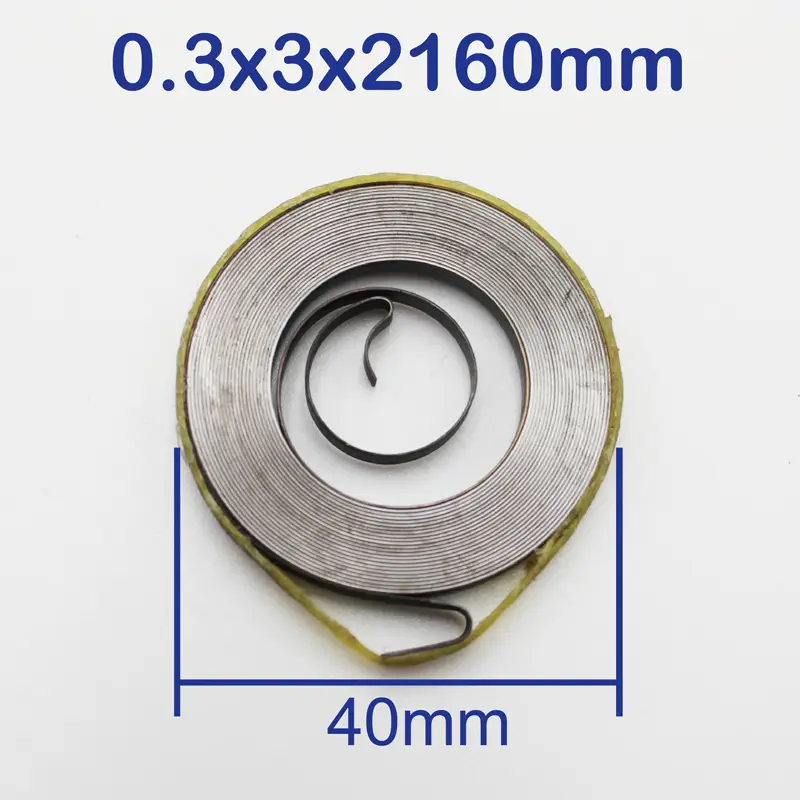 Flat Spiral Coil Constant Force Springs Various Sizes image 3