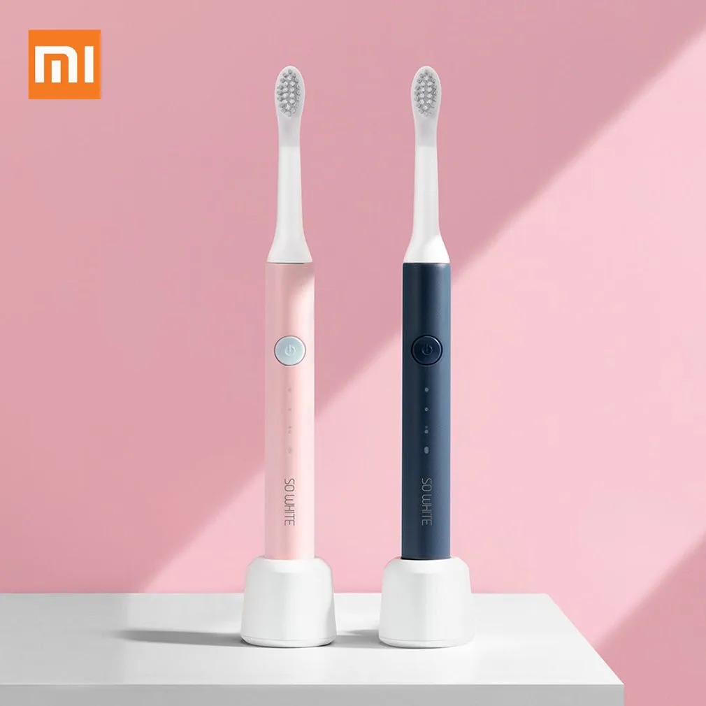 Xiaomi SOOCAS SO WHITE EX3 перезаряжаемая электрическая звуковая зубная щетка USB перезаряжаемая зубные зубы Глубокая чистка кистей водонепроницаемый X3