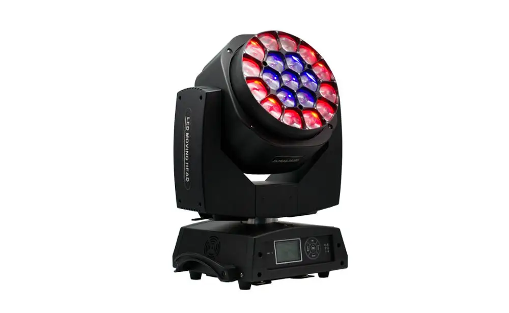 19X15W 4 in1 Moving Heads Light Sharpy Beam Большие глаза пчелы для света сцены(19 фото глаз пчелы