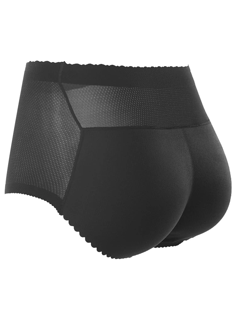 Sexy Womens Padded Panties Seamless Bottom Sponge Push Up Middle