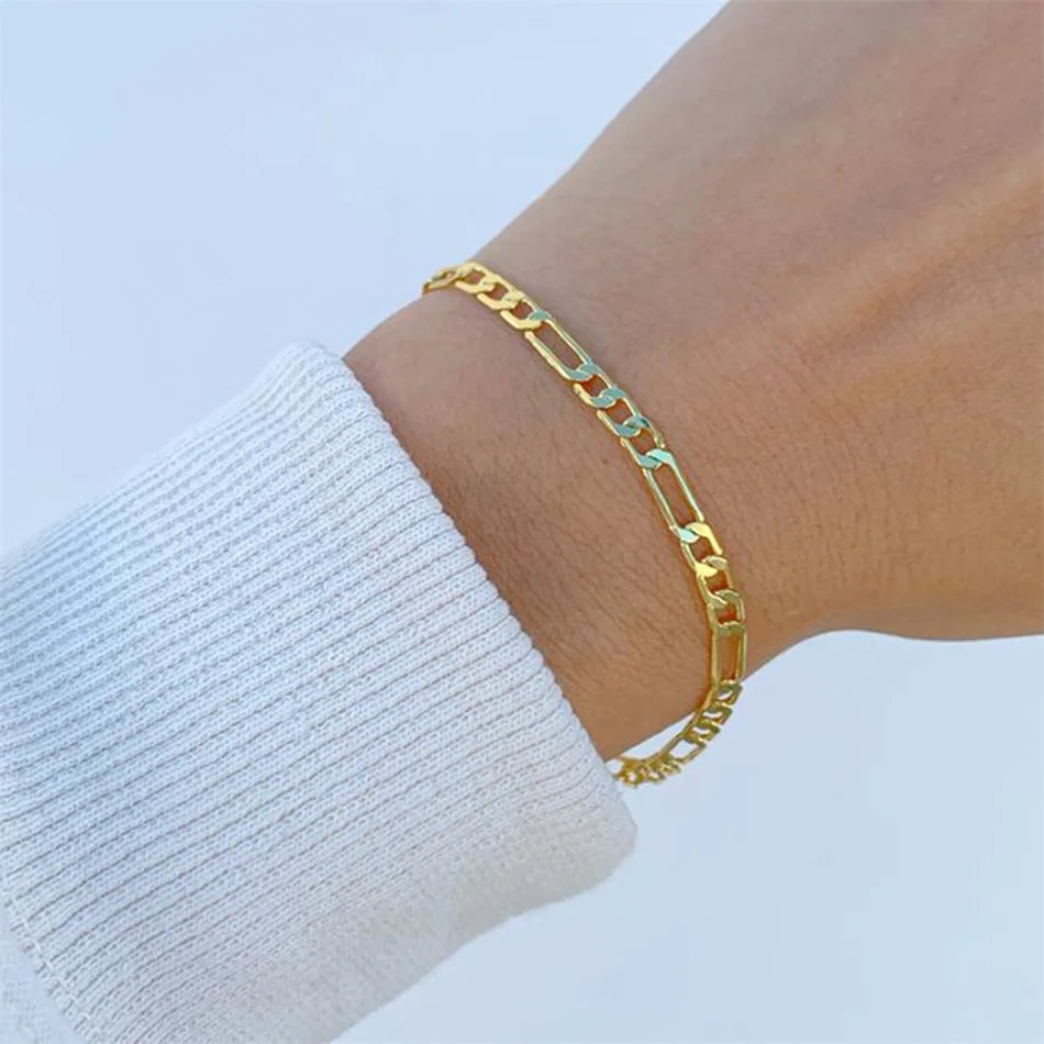 eManco adjustable gold stainless steel chain bracelets for women wholesale stainless steel jewelry women bracelets bangle bracelets for women