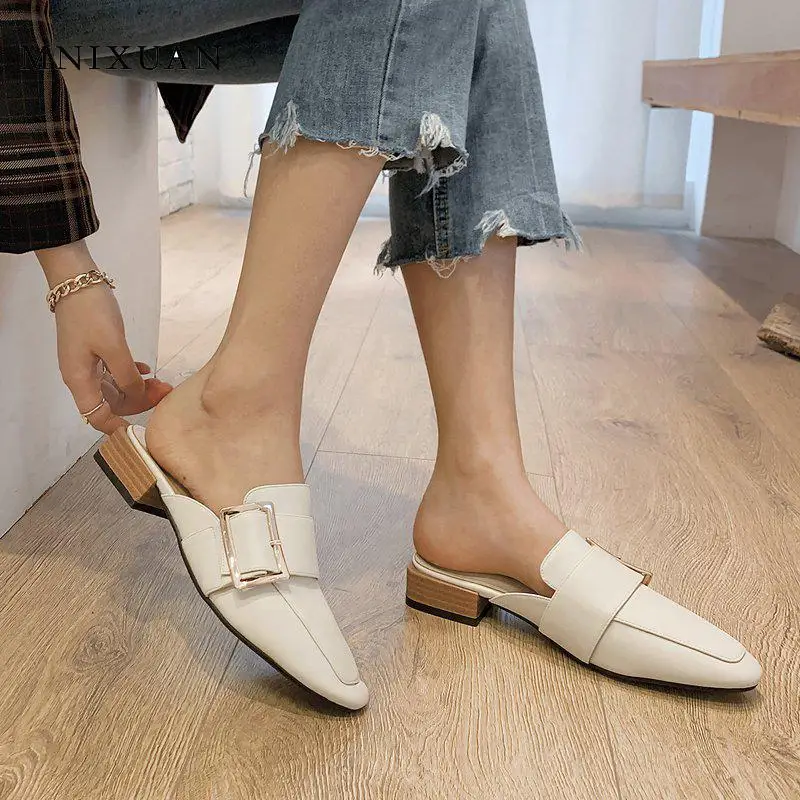 sandalias mules