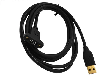 

USB 3.0 Type A Male to Type C Female Gold plated with screw cable