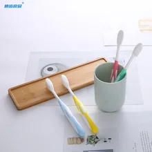 Белые зубы хороший нанометр мягкая Щетинная зубная щетка-замена очень тонкий нанометр щетины индивидуальная упаковка Супермаркет Питания