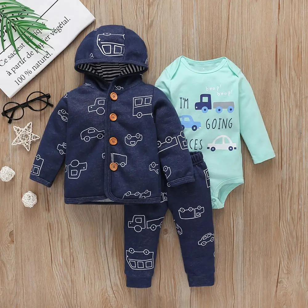 Long Sleeve Baby Romper Cartoon Boy Girl Clothes Infant Clothing Set Newborn Costume Cotton 2022 Fall Spring Rompers 5pcs best Baby Bodysuits