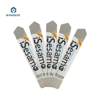 

PHONEFIX 25 pcs Original Stainless Steel Soft Thin Pry Blade LCD Screen Opening Tool for iPhone iPad Samsung Repair