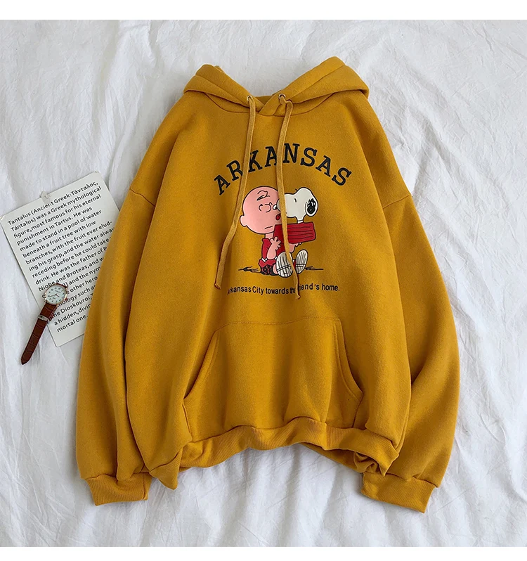 BOATTAIL Pullover Hoodies Men/Women Casual Hooded Custom Hoodie Streetwear Sweatshirts Hip Hop Harajuku Sweatshirt Male Tops - Цвет: Цвет: желтый