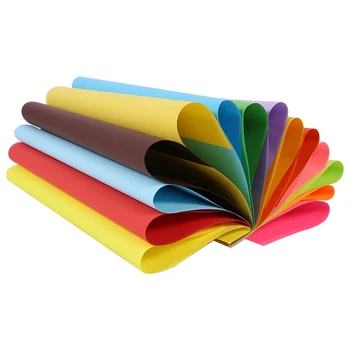 

100 Sheets Colorful Copy Paper 70G A4 Print Copy Paper Hand-off Drawing Paper Office Supplies Colored Paper