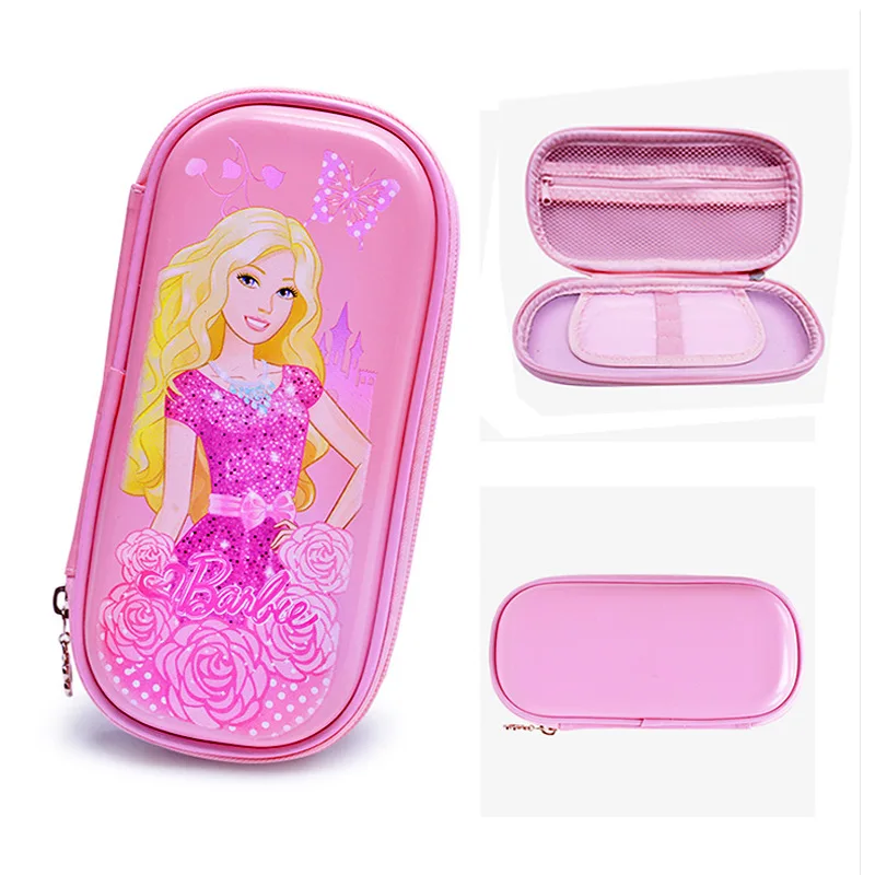 

New Style Cartoon Children Pencil Case Young STUDENT'S Stationery Box Large Capacity Korean-style Square Creative Pencil Case