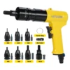 HIFESON Pneumatic Rivet Nut Gun Insert Threaded Pull Setter Riveters Riveting Nuts Rivnut Tool for M3 M4 M5 M6 M8 M10 M12 1