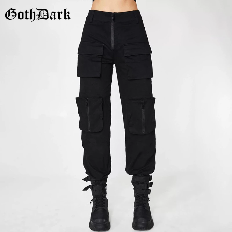 Black gothic pants Clearance