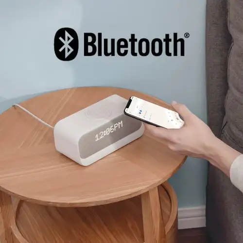 Soundcore Wakey Bluetooth колонки питание от Anker с будильником, стерео звук, fm-радио, белый шум