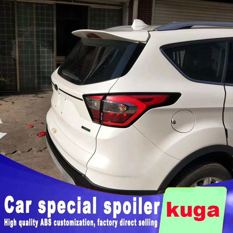 Новый обтекаемый стиль 2013 2014 2015 2016 2017 для ford escel kuga ST заднее окно крыло спойлер из