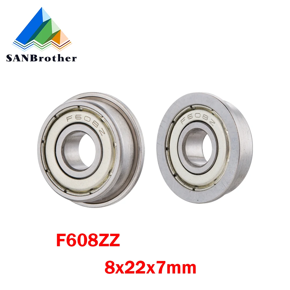 3pc/lot 608ZZ Bearing steel/Bearing Deep Groove Ball Miniature Bearings 608-ZZ 8*22*7mm 8x22x7 High Quality 52100 Chrome Steel