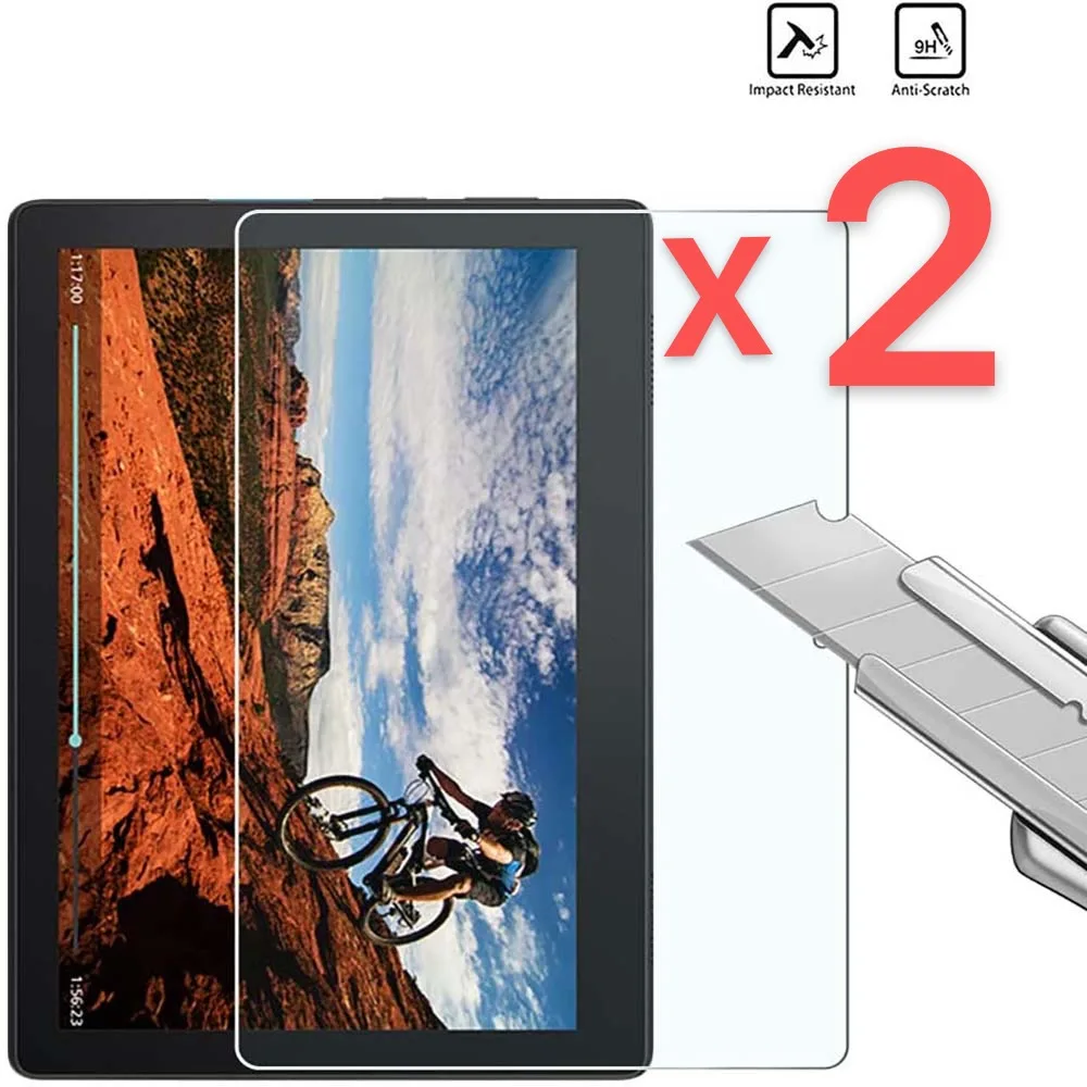 Защитное закаленное стекло для планшета Lenovo TB-X104F/TAB E10 10 1 дюйма 2 шт. | Компьютеры и