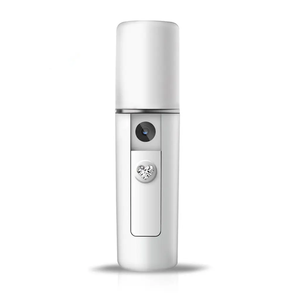 HOT SELING Portable Facial Moisturizing Beauty Instrument USB Charging Nano Mist Spraying Manual Mister Beauty Device Tool
