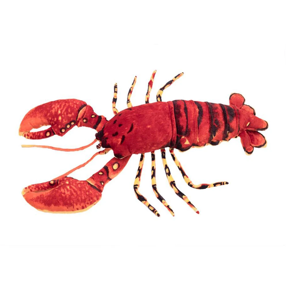 

Simulation big lobster pillow children plush toy Hoax props kids stuffed toy birthday gift