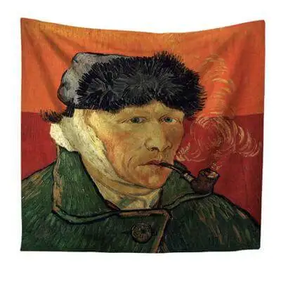As Picture LeRadore гобелены на стену, полиэстер, гобелен, Ван Гог, для дома, декоративное пляжное полотенце, вечерние, подарок, скатерть, коврик для йоги, queen King size - Цвет: As Picture
