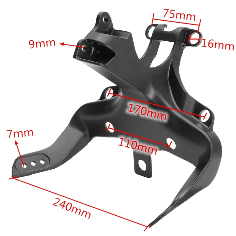 Передняя фара для мотоцикла кронштейн крепления для Yamaha YZF-R1 2009 2010 2011 2012 2013