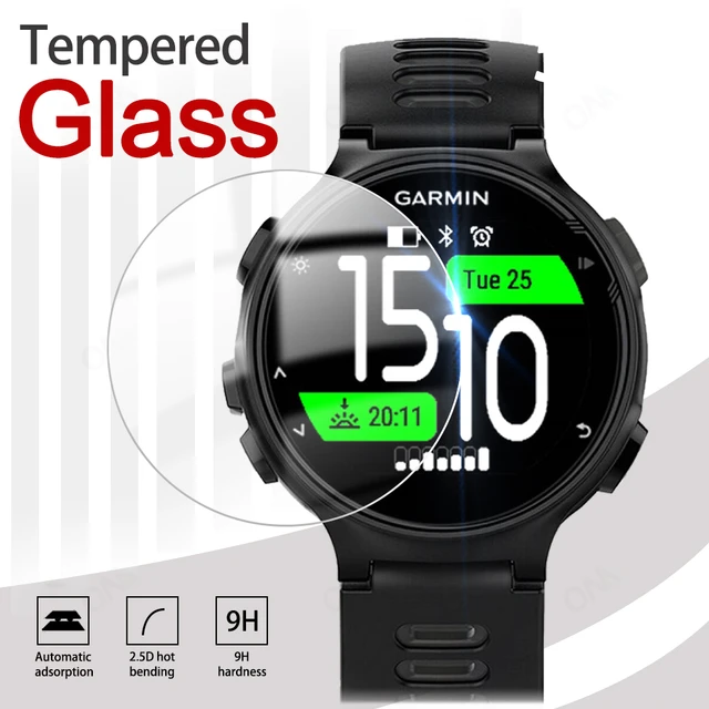 Screen Protector Garmin Forerunner 245 Music - 9h Tempered Glass Garmin  Forerunner - Aliexpress