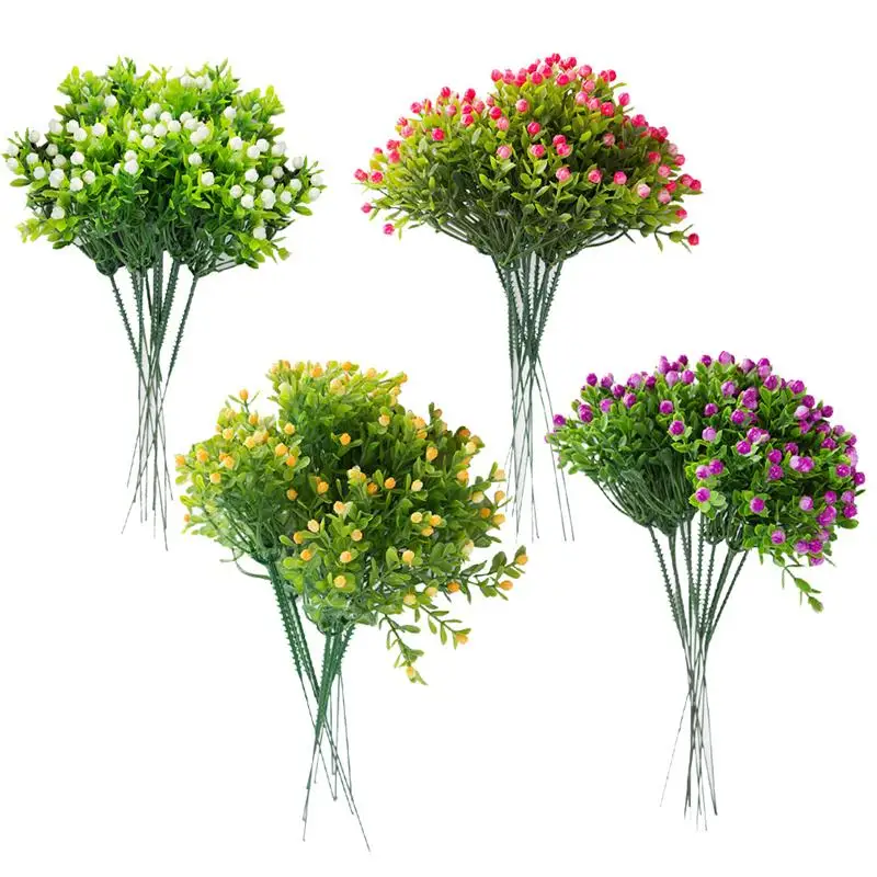 

40pcs Fake Simulation Artificial Bunch Simulation Plant for Home