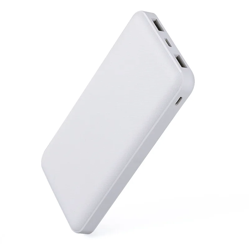 30000mAh QI 3,0 power Bank водонепроницаемый type-c USB 2 в 2 портативное зарядное устройство Внешний аккумулятор power bank для Xiaomi Iphone huawei - Цвет: white 10000mah