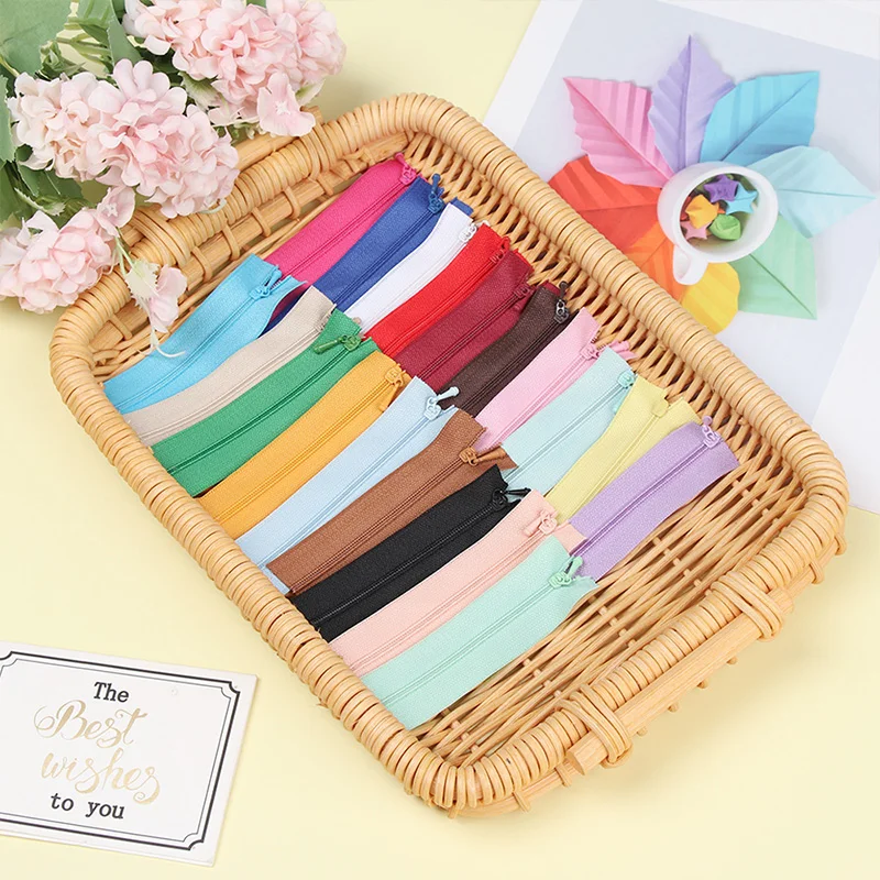 5PCS Handmade Sewing Zipper Mini 7cm for Doll Clothing Scrapbooking Garment Applique DIY Dolls Clothes Accessories | Дом и сад