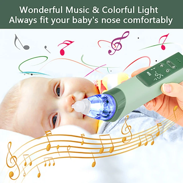 Baby Electric Nasal Aspirator Safe Hygienic Nose Aspirator 5 Speed  Adjustable Usb Charging Baby Nose Cleaner - Nasal Aspirator - AliExpress