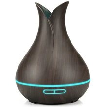 Difusor inteligente da aromaterapia do óleo essencial do umidificador de ar de wifi com alexa google app controle de voz 400ml