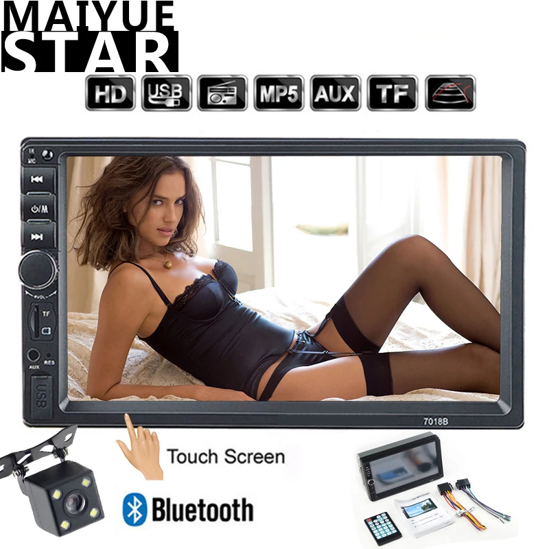 Maiyue star 7 дюймовый HD сенсорный экран авто радио 2 Din GM радио камера заднего вида MP5 поддерживает Bluetooth USB/SD/MMC кард ридер|Автомобильные радиоприемники|   | АлиЭкспресс