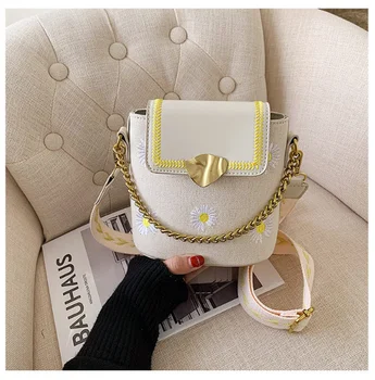 

Newest fashion small bucket bag one shoulder cross-body women's mini handbag female cute bag h65998