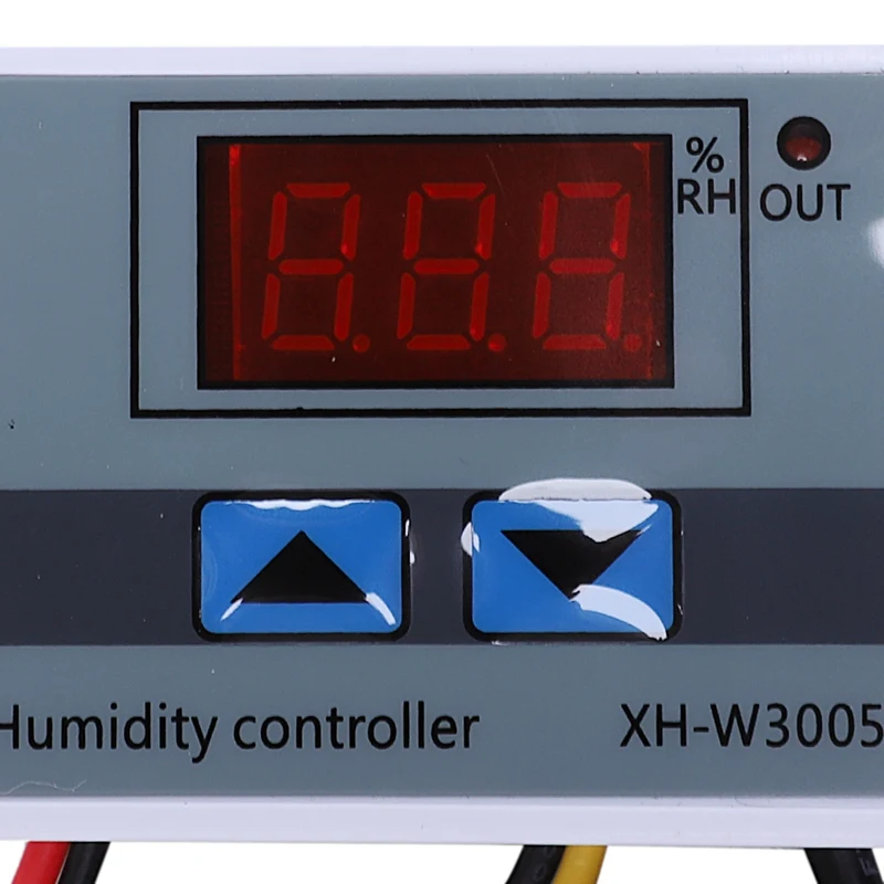 Digital Humidity Controller Hygrometer Humidity Control Switch 0~99%Rh Hygrostat With Humidity Sensor