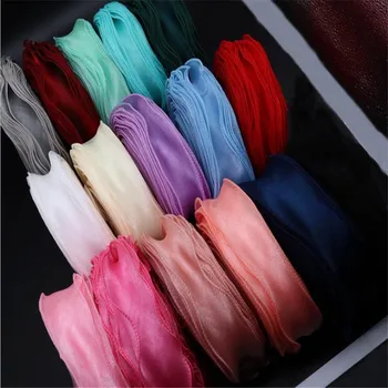 

Kewgarden 5.5cm 2" Hemming Wave Organza Ribbon Handmade Tape DIY Hair Bowknot Accessories Packing Riband Wholesale 25 Yards