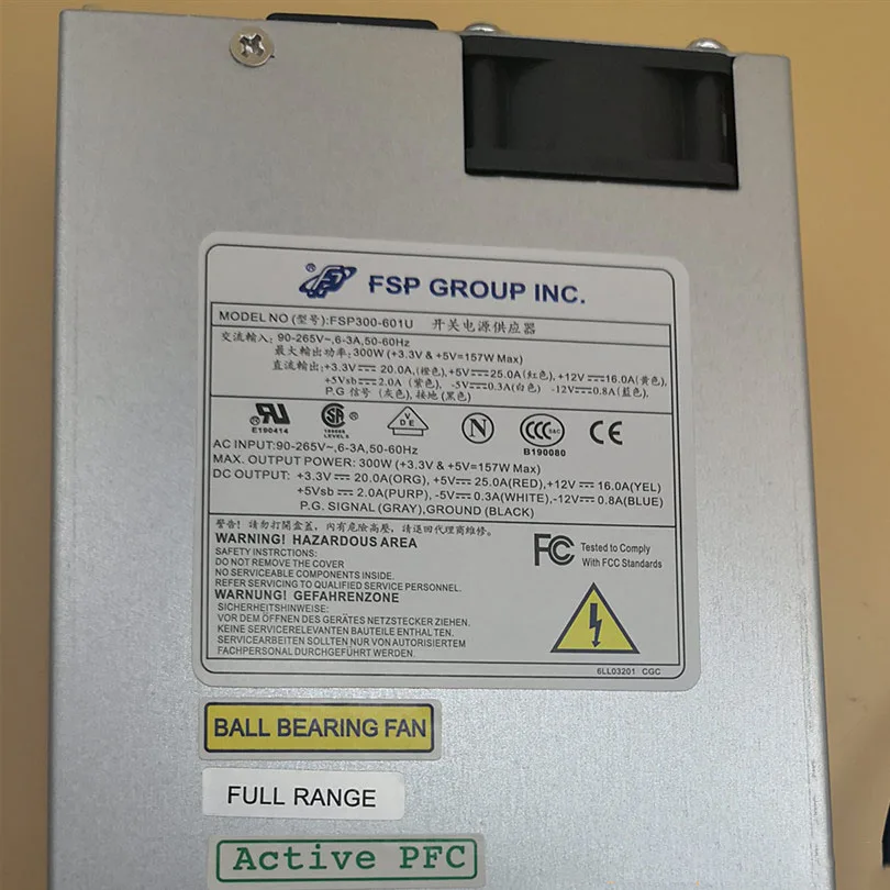Для Emacro FSP Group Inc FSP300-601U сервер источник питания 300 Вт 1U PSU Emacro Sever компьютер