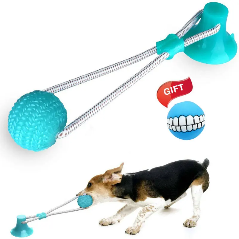 Присоска игрушка для собак ПЭТ молярная Укус Многофункциональный интерактивная