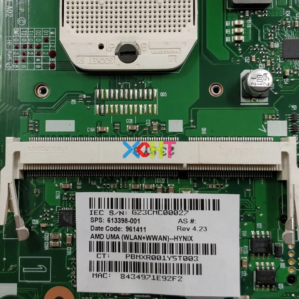 Материнская плата для ноутбука hp ProBook 6445b 6455b 6555b 613398-001 6050A2356601-MB-A02
