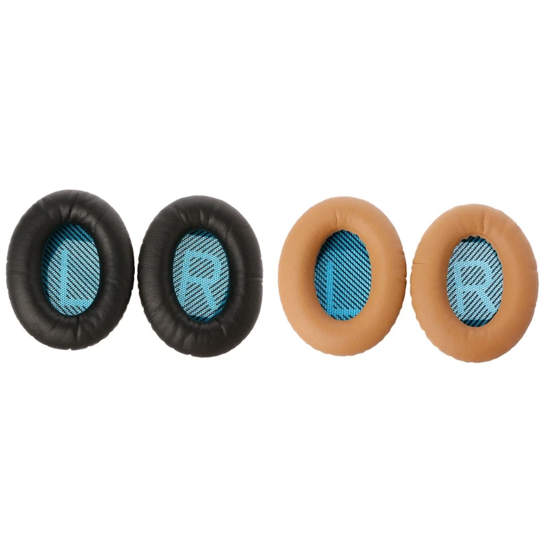 

1 Pair Protein Leather Ear Pads For Quietcomfort 2 QC25 AE2 QC2 QC15 Headphone