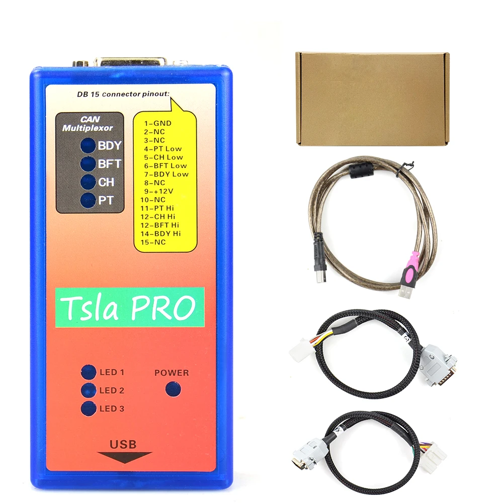 2020 Newest Tsla PRO Programming Tool and Scanner Diagnostic for TESLA S, X, 3 High Quality