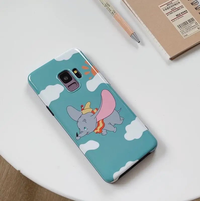 DlSCASE чехол для телефона samsung Galaxy S10 S10 Plus чехол Dumbo для samsung Galaxy Note 9 Note 8 S8 S9 Plus милый силиконовый чехол