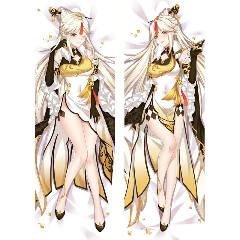 

Anime Game Genshin Impact Dakimakura Sexy Ganyu Ning Guang Cosplay Hugging Body Otaku Female Pillow Cover DIY Custom Pillowcase