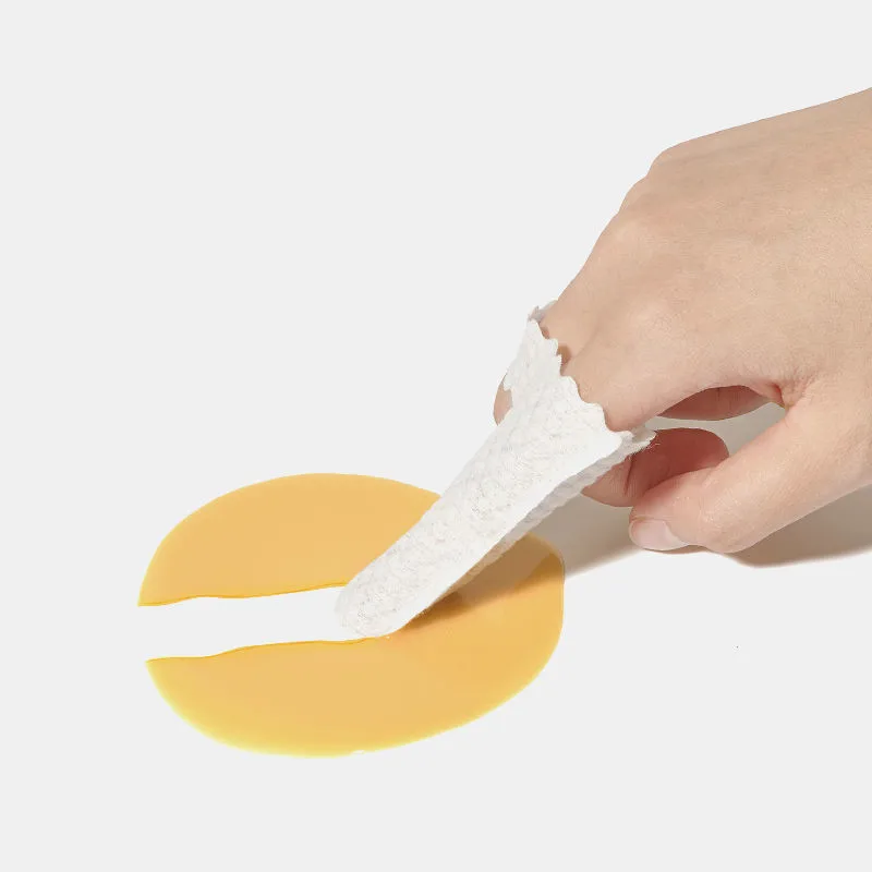 منظف فم الطفل، مهود أصابع الشاش، منظف لسان الطفل،...