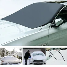Магнитный чехол для лобового стекла автомобиля, зимняя защита от льда, защита от мороза, защита от солнца
